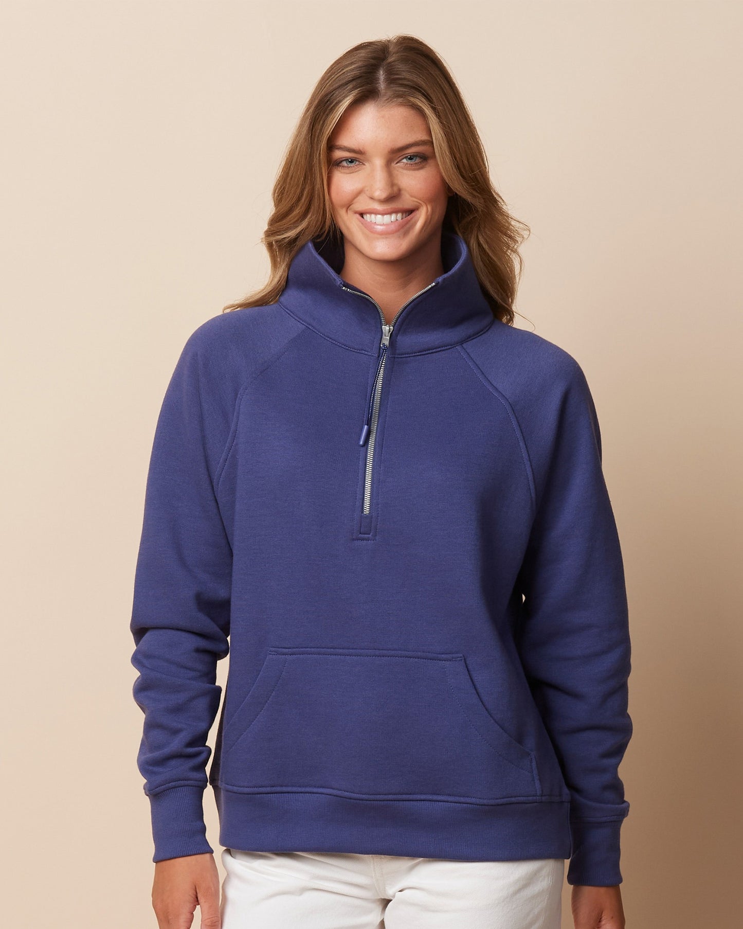 Quarter Zip with Front Pocket