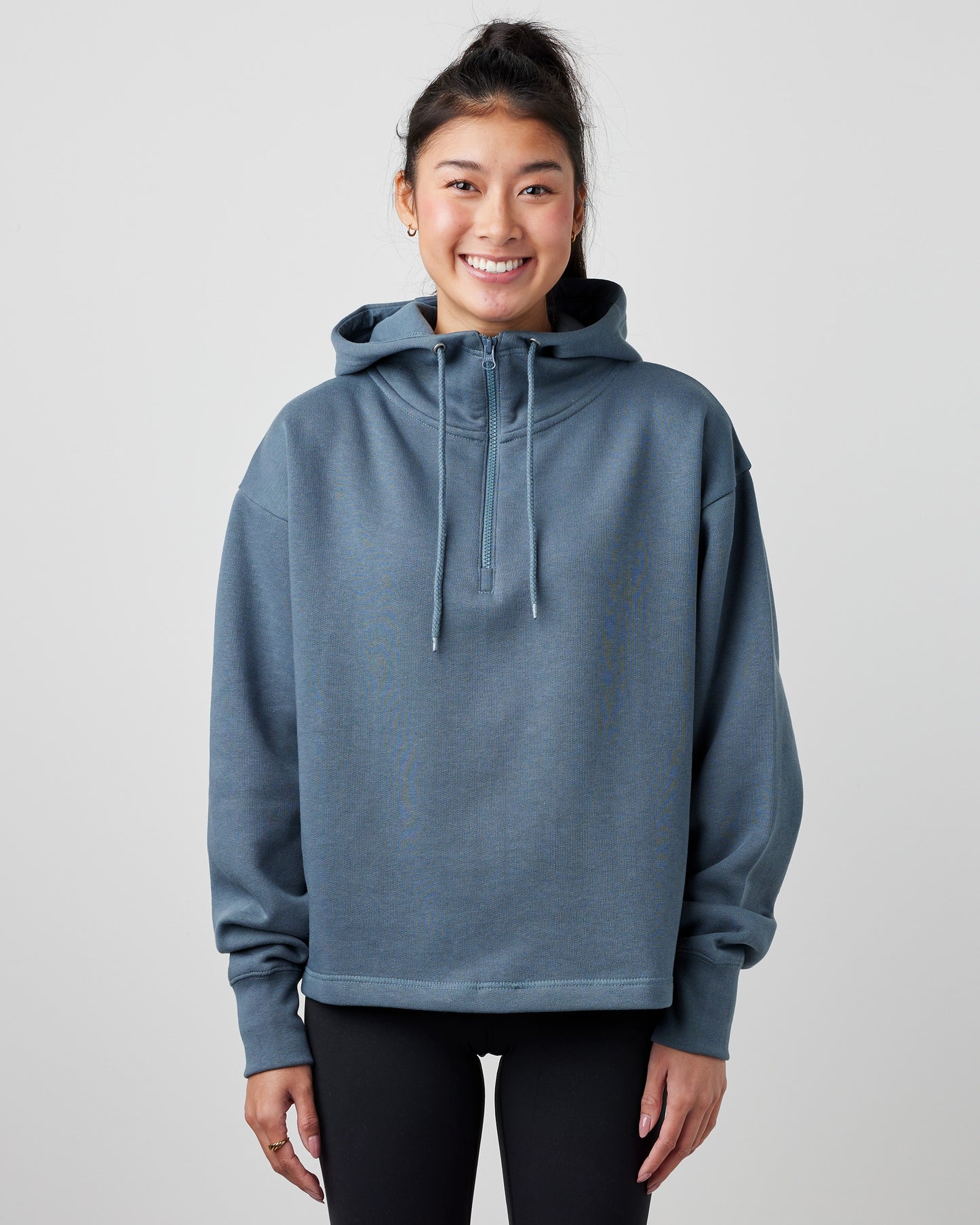 Boxy Quarter Zip