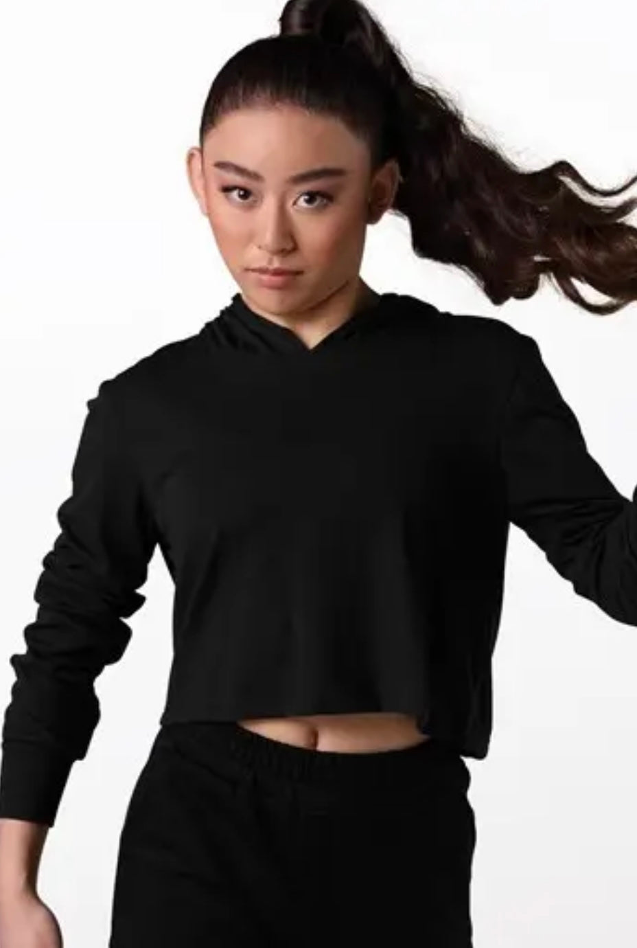 Lightweight Cropped Hoodie