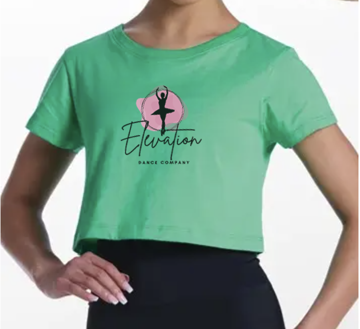 Short Sleeve Crop Top