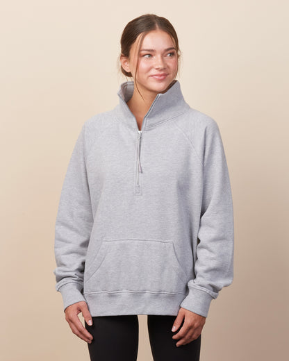 Quarter Zip with Front Pocket