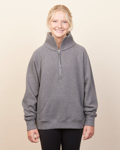 Quarter Zip with Front Pocket