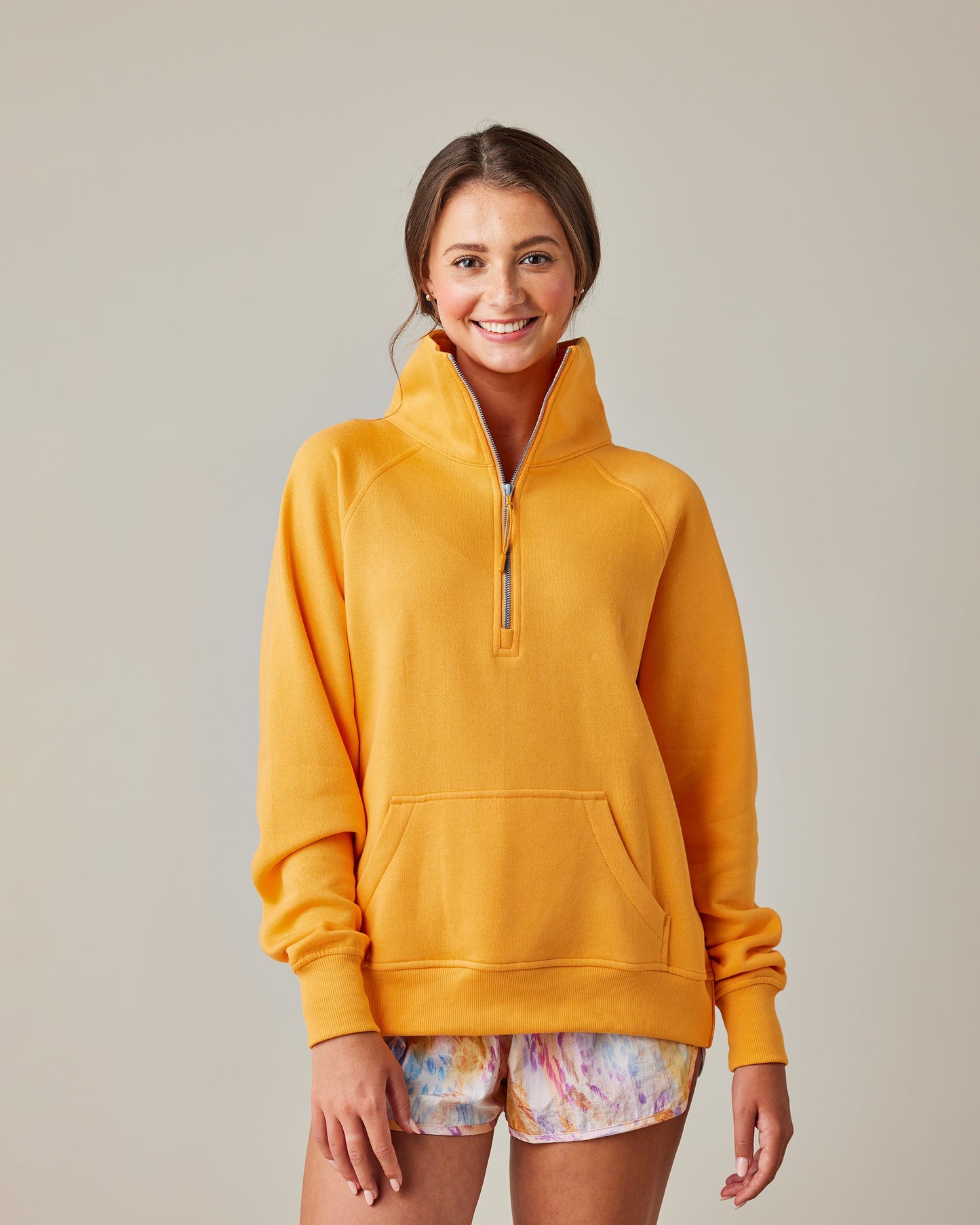 Quarter Zip with Front Pocket