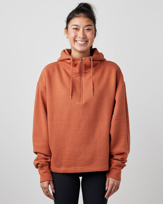 Boxy Quarter Zip