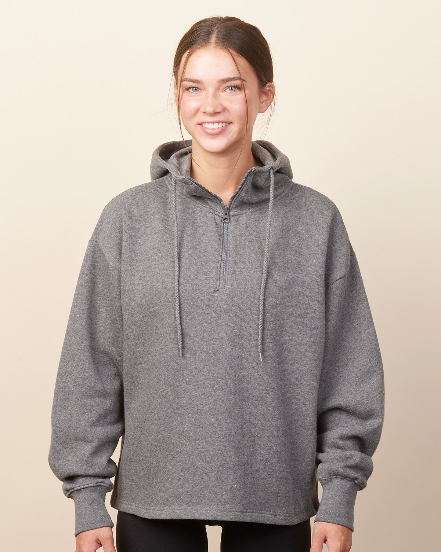 Boxy Quarter Zip