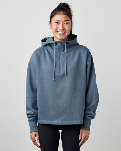 Boxy Quarter Zip